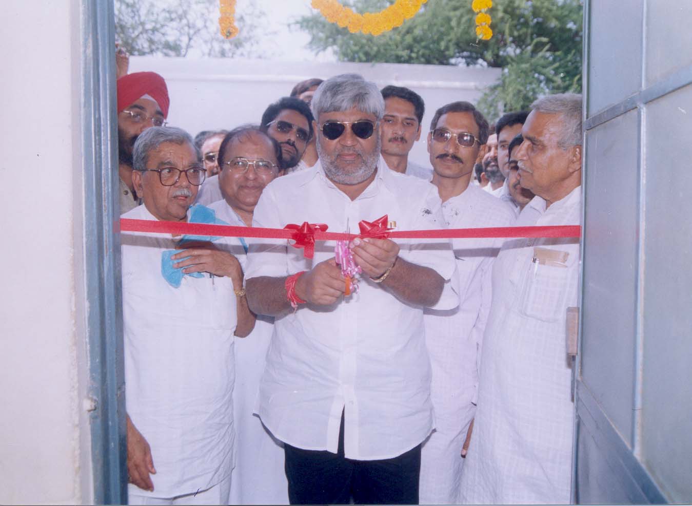 Inauguration Of Railway Coupon Distribution Center For Ex MLAs